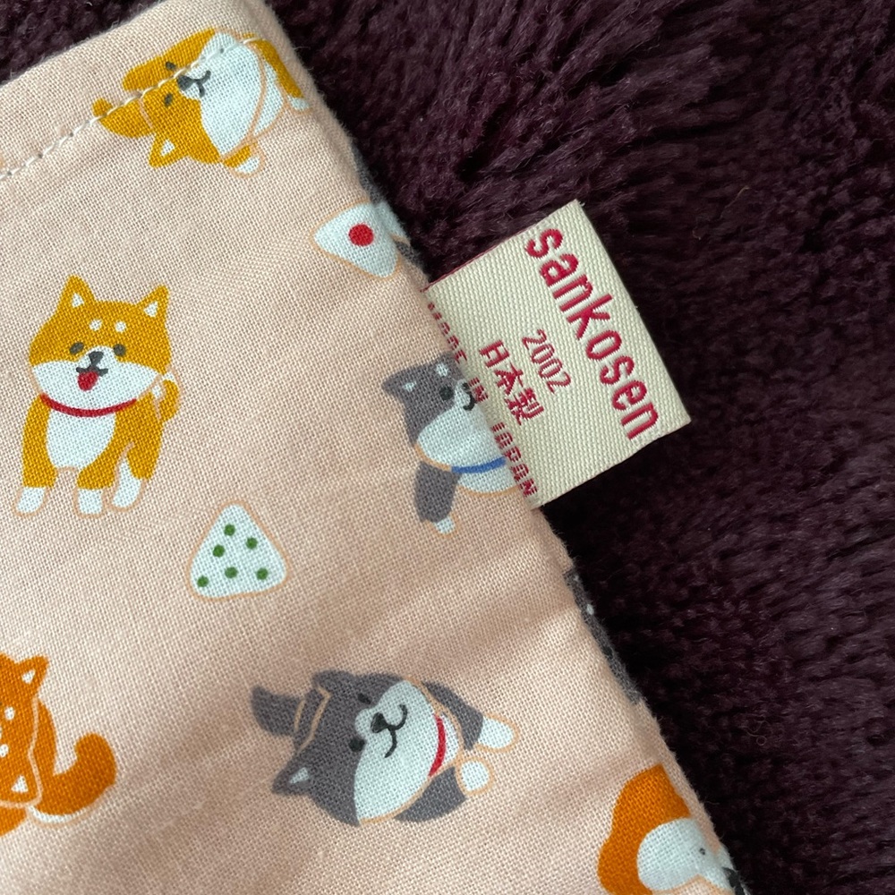 NWT Cute Shiba Inu Dog Print Tote Bag JAPAN - Picture 3 of 7